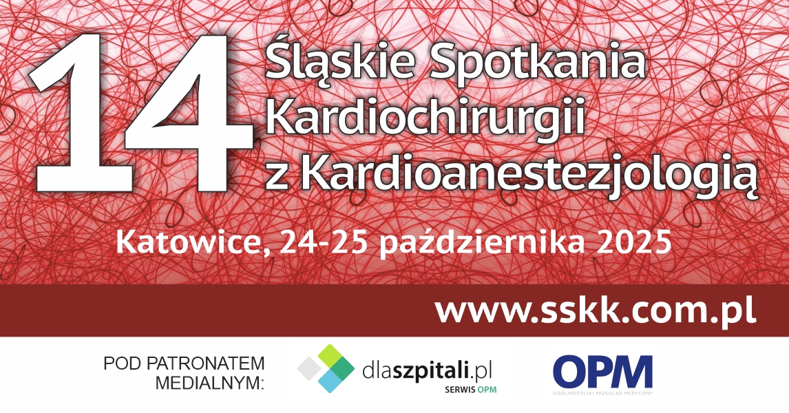 14. Śląskie Spotkania Kardiochirurgii z Kardioanestezjologią