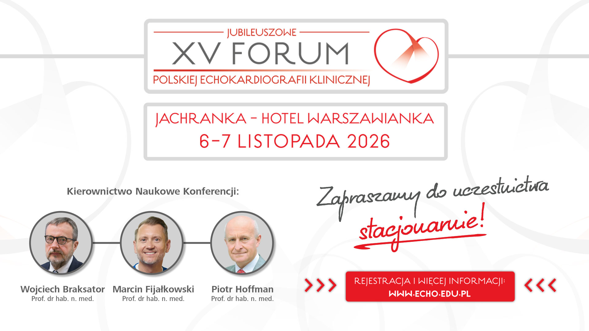 XV Forum Polskiej Echokardiografii Klinicznej