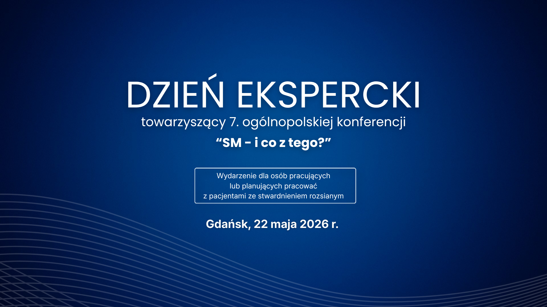 Konferencja "SM i co z tego?" - Dzień Ekspercki