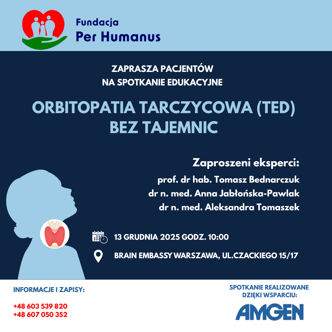 Warsztaty: Orbitopatia tarczycowa (TED) bez tajemnic