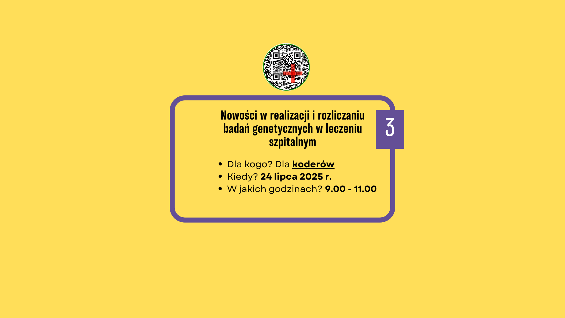 Nowości w realizacji i rozliczaniu badań genetycznych w leczeniu szpitalnym - darmowe szkolenie online