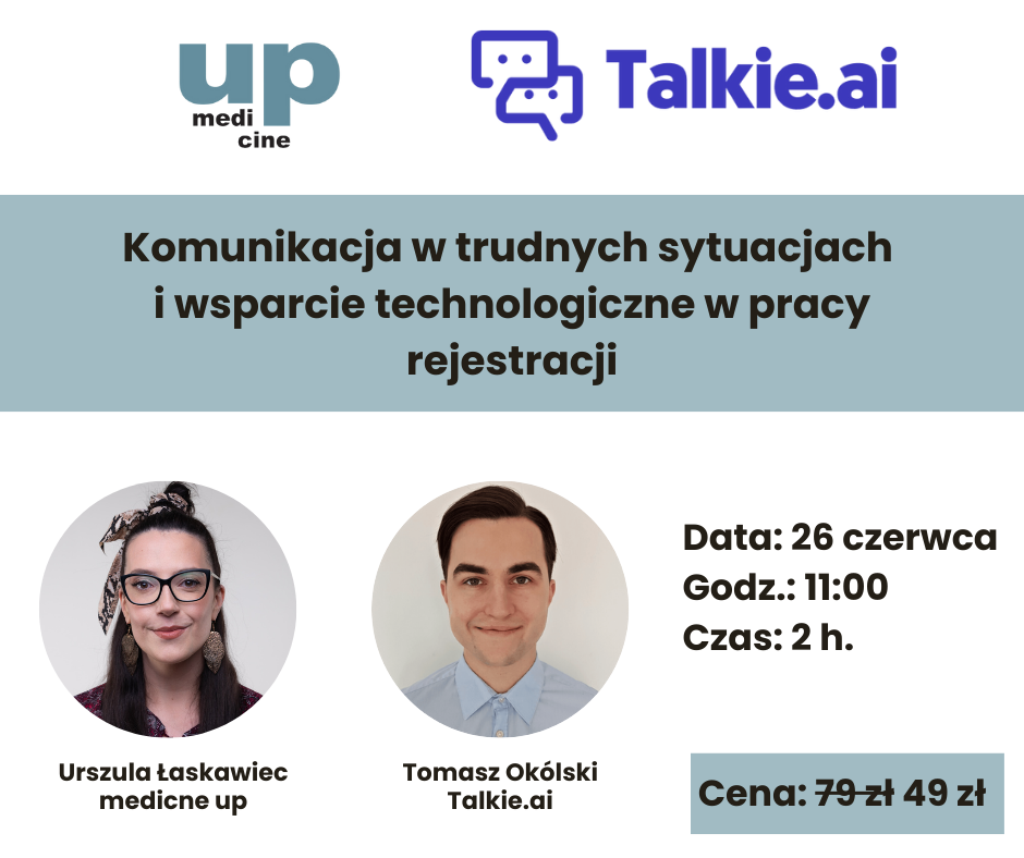 Komunikacja w trudnych sytuacjach i wsparcie technologiczne w pracy rejestracji