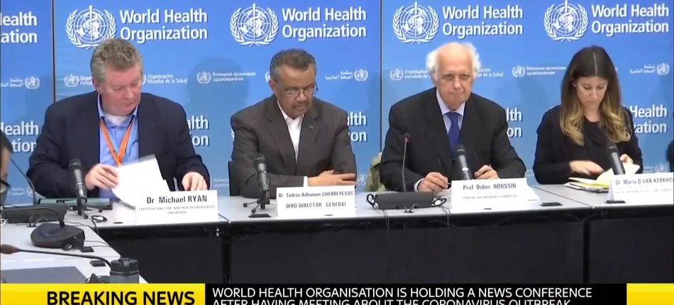 WHO ogłasza stan zagrożenia zdrowia publicznego o znaczeniu międzynarodowym (PHEIC) - Obrazek nagłówka