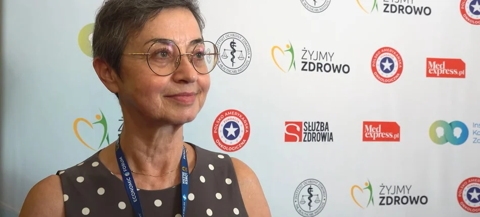 Barbara Radecka: We wczesnym raku piersi czekamy na refundację leku, który jest już stosowany w chorobie zaawansowanej - Obrazek nagłówka