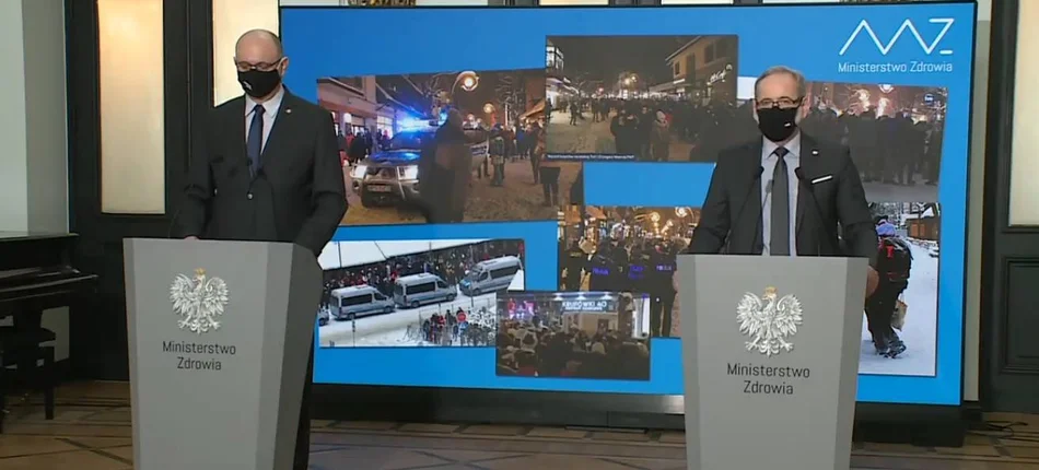 Konferencja ministra zdrowia Adama Niedzielskiego - na żywo - Obrazek nagłówka