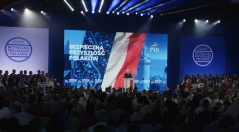 Monosnap Konwencja PiS w Końskich. Jarosław Kaczyń