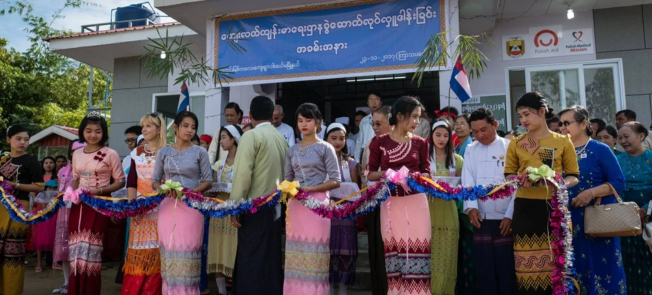 Polacy pomagają pacjentom w Mjanmie  - Obrazek nagłówka