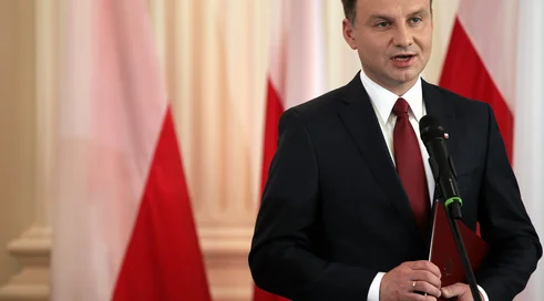 Prezydent elekt Andrzej Duda w Wilanowie