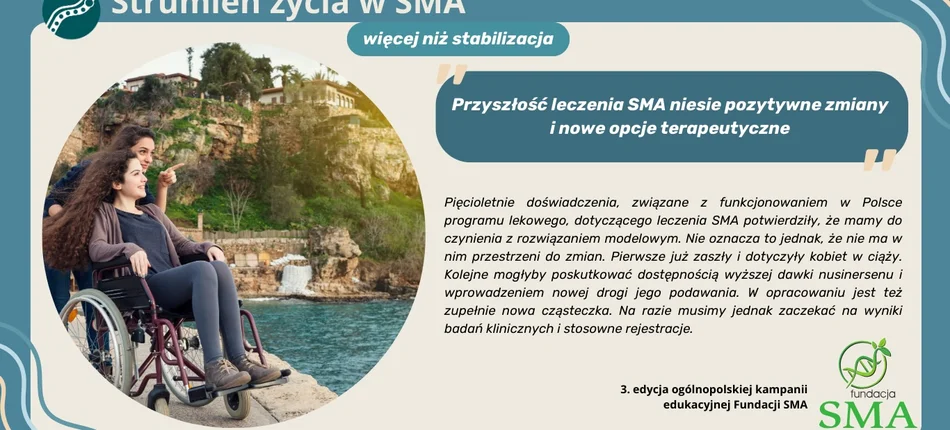 Przyszłość leczenia SMA niesie pozytywne zmiany i nowe opcje terapeutyczne - Obrazek nagłówka