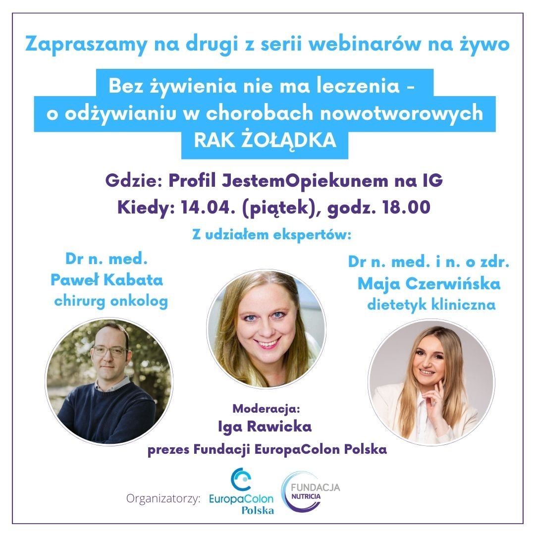 Webinar_rak żołądka_zaproszenie