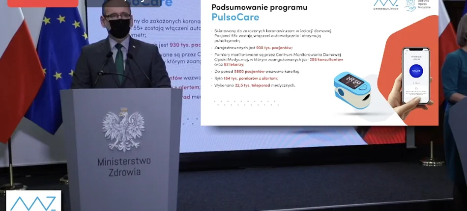 Konferencja prasowa ministra zdrowia Adama Niedzielskiego - na żywo - Obrazek nagłówka