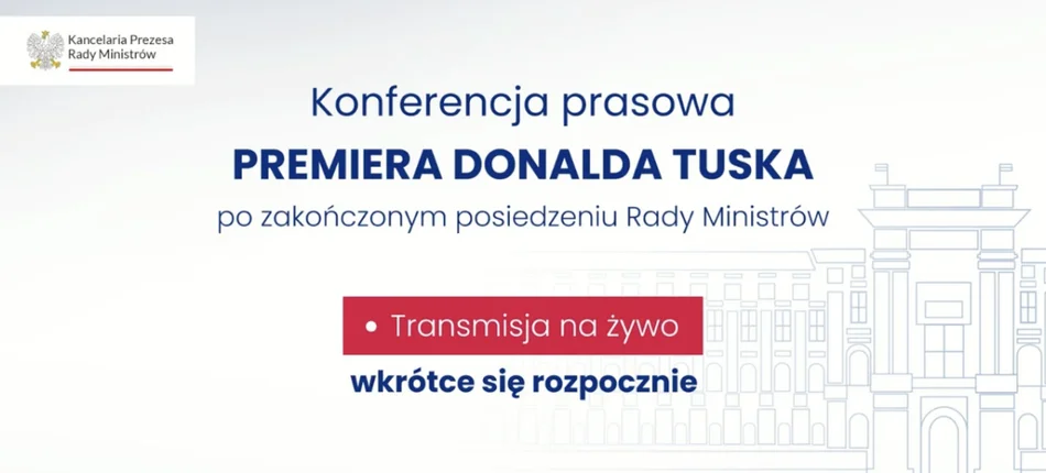 Konferencja prasowa premiera Donalda Tuska po posiedzeniu rządu - pigułka dzień po - Obrazek nagłówka