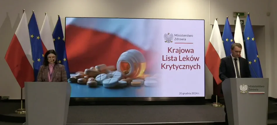 Konferencja prasowa wiceministra zdrowia Marka Kosa - na żywo - Obrazek nagłówka