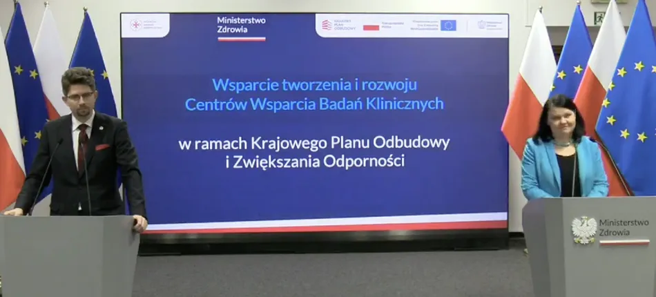 KPO: Centra Wsparcia Badań Klinicznych - Obrazek nagłówka