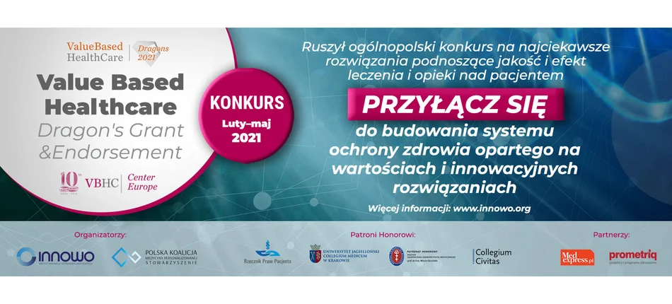 Polska edycja konkursu „Wartość w medycynie Dragon's Grant & Endorsement" - Obrazek nagłówka