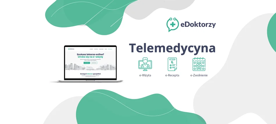 E-Recepta i teleporady w eDoktorzy.pl | Konsultacje lekarskie online - Obrazek nagłówka