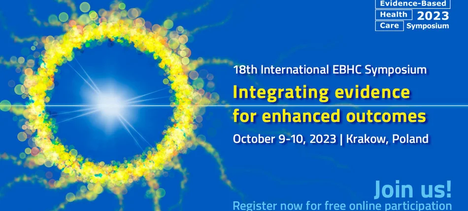 18th International EBHC Symposium "Integrating Evidence for Improved Outcomes" - Obrazek nagłówka