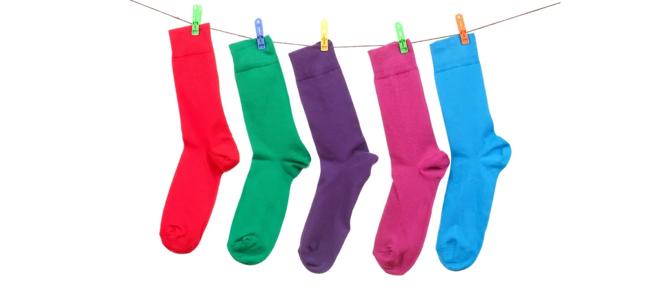 Socks not to match. World Down Syndrome Day - Header image