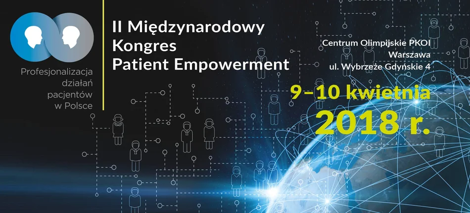 II Międzynarodowy Kongres Patient Empowerment z patronatem Ministerstwa Zdrowia - Obrazek nagłówka
