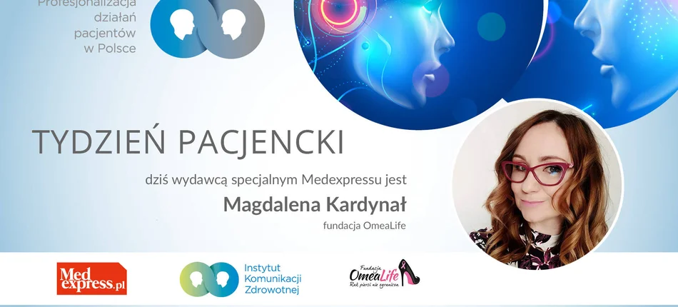 Wydawca specjalny Medexpressu: Magdalena Kardynał - Obrazek nagłówka