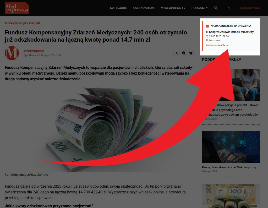 Promotion in articles
