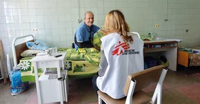 Dramat w szpitalach na wschodzie Ukrainy