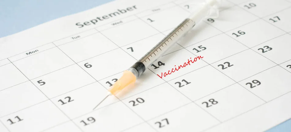 Jest nowy Kalendarz szczepień ochronnych - Obrazek nagłówka