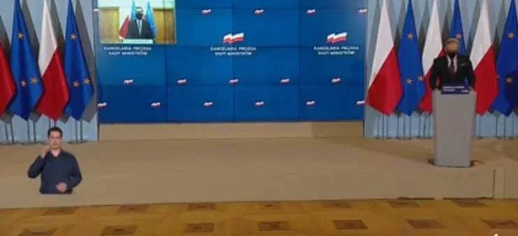 Konferencja prasowa ministra zdrowia Adama Niedzielskiego oraz rzecznika rządu Piotra Mullera - na żywo - Obrazek nagłówka