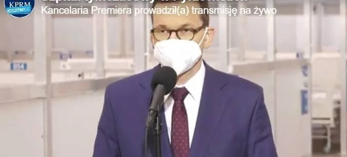 Premier Mateusz Morawiecki - przed nami najtrudniejszy czas - na żywo - Obrazek nagłówka