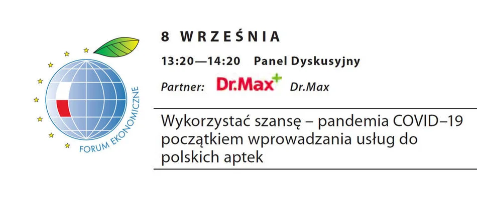 Wykorzystać szansę – pandemia COVID-19 początkiem wprowadzania usług do polskich aptek - Obrazek nagłówka