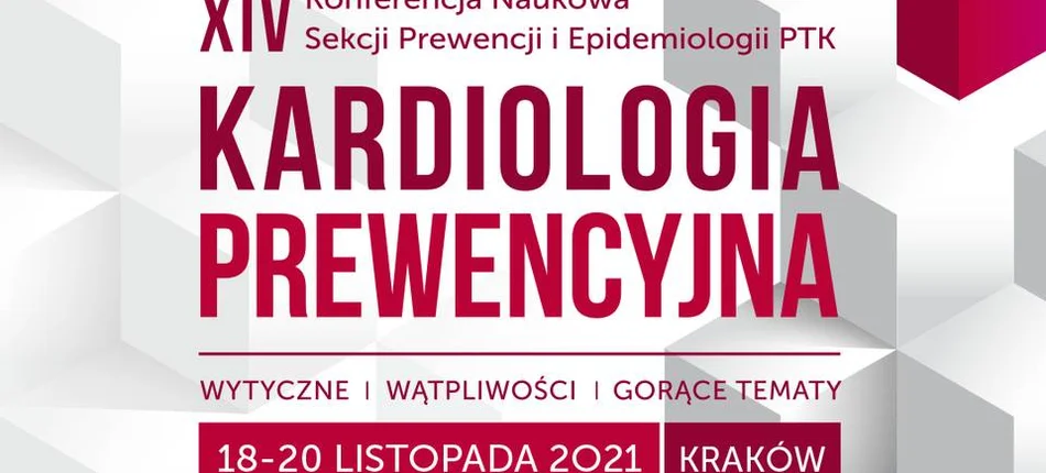 Konferencja "Kardiologia Prewencyjna 2021" 18-20 listopada - Obrazek nagłówka