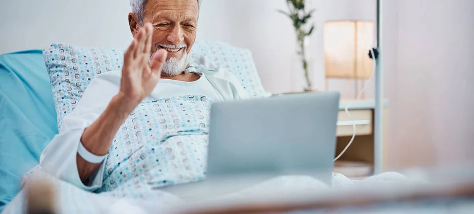 Patients in hospitals do not have access to the Internet - Header image