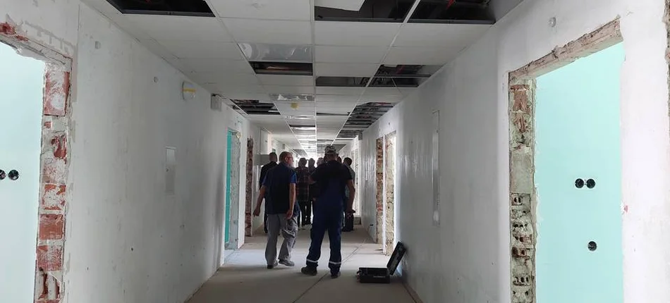 The renovation of the Surgery Department in the hospital in Starachowice has started - Header image