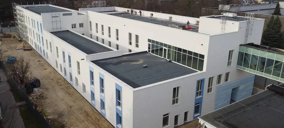 The construction of the Psychiatry Center for Children and Youth is underway in Warsaw - Header image